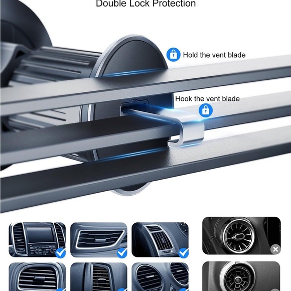 Magnetic Car Phone Holder NEW - Picture 3 of 7